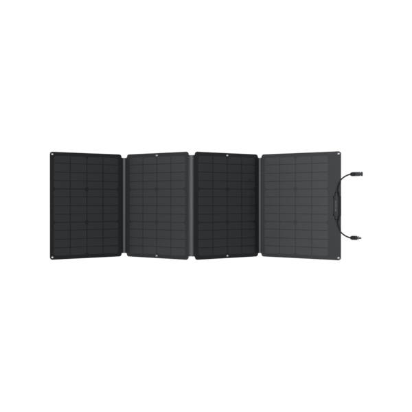 panel solar ecoflow 110 W frente