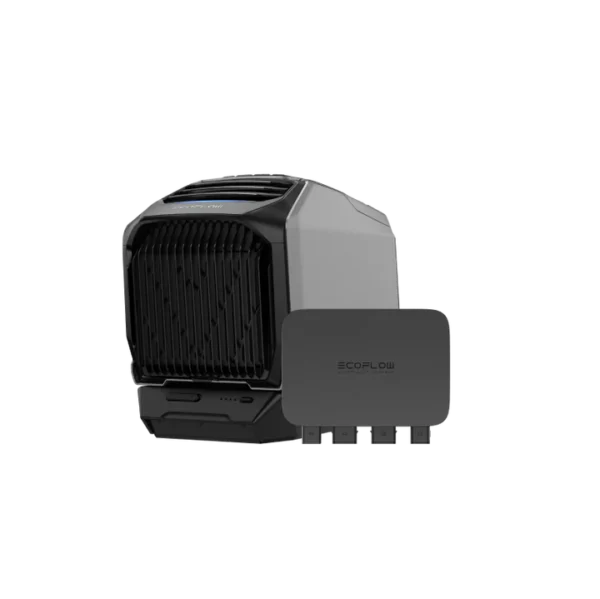 Aire acondicionado Ecoflow WAVE 2 con alternador de vehiculo