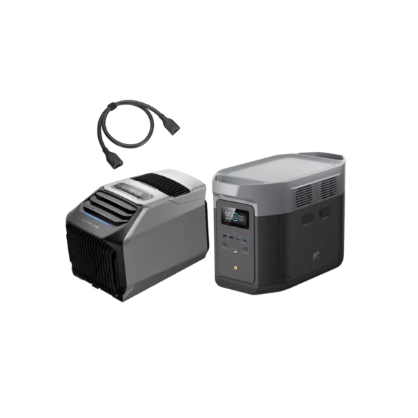Aire acondicionado Ecoflow WAVE 2 con estación Ecoflow Delta 2