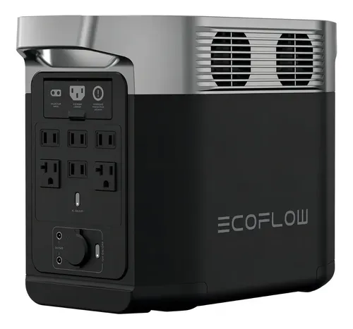 Estación de energía Ecoflow E980, 980Wh, 500 W (Delta 2 Black) - Image 3