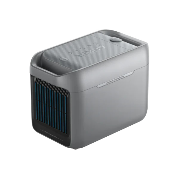 Estación de energía portátil Anker Solix C800 Plus, 768Wh, 1200W vista reversa