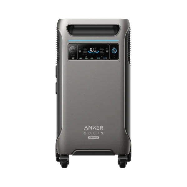 Estación de Energía Portátil Anker SOLIX F3800 Vista de Frente