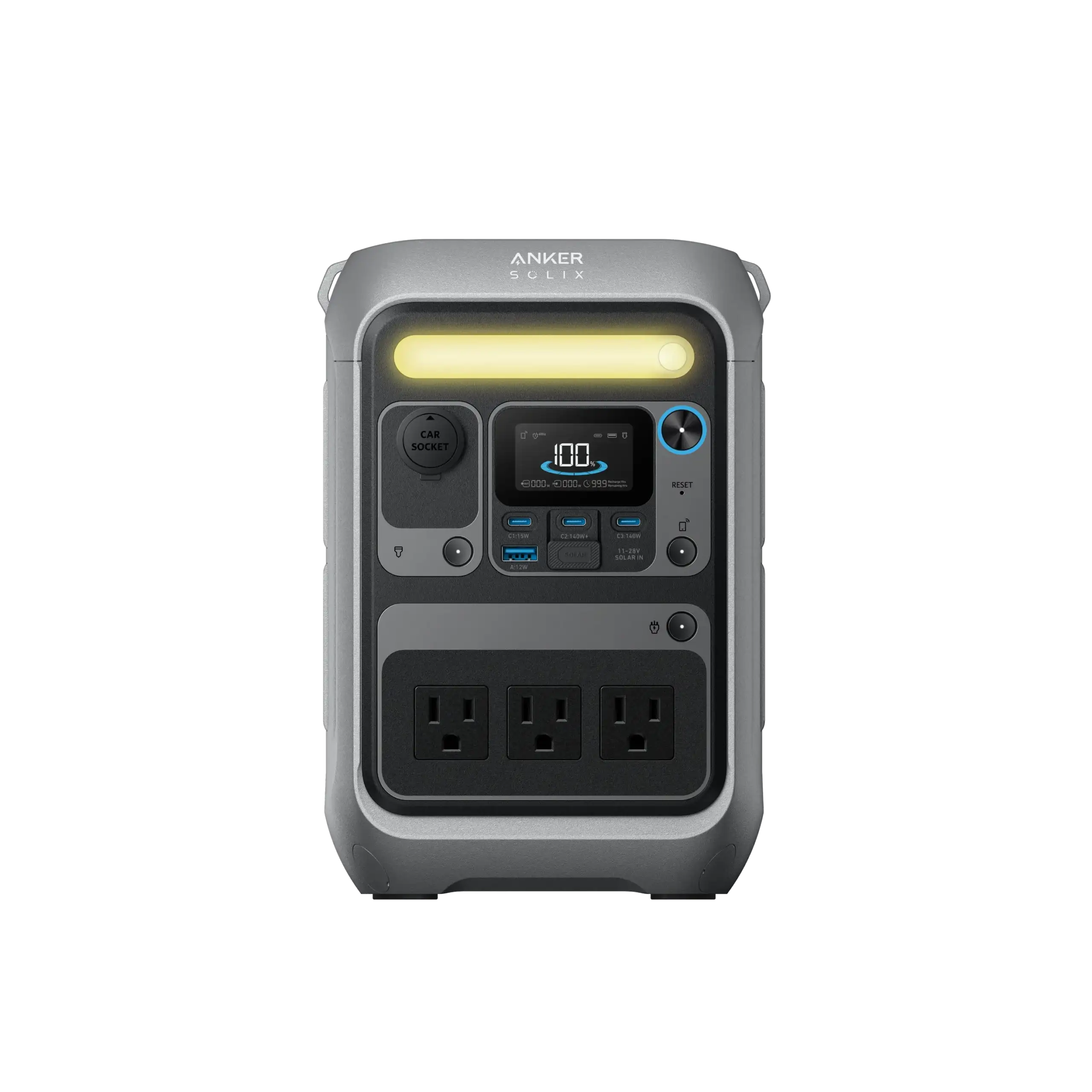Estación de energía en Ecuador Anker SOLIX C300 288Wh 300W Frente