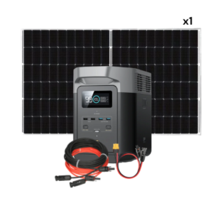 kit de estación de energía ecoflow delta 2 con panel solar