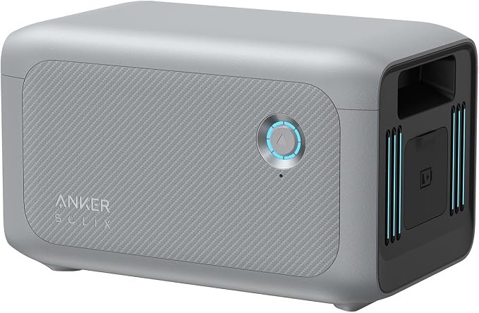 Batería de Expansión para Anker Solix C1000 junto a Estación de energía C1000X