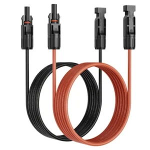 Extensión cable solar macho y hembra con conector MC4, 5m