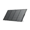 Panel solar portátil EcoFlow 400W plegable y resistente al agua, ideal para energía solar de alto rendimiento.